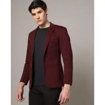 Wine Blazers & Waistcoats for Men  